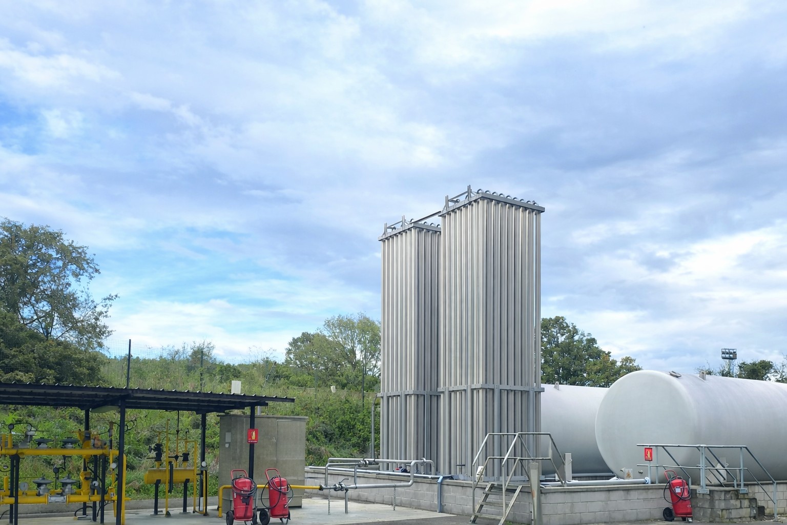 Modificación de equipos de regasificación en Planta de GNL